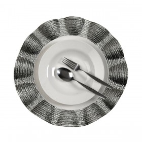 Sottopentola Versa Argentato Plastica 38 x 38 cm