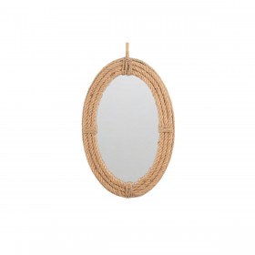 Specchio da parete Romimex Naturale Legno MDF 43 x 82 x 4 cm