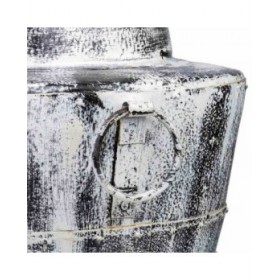 Vaso Alexandra House Living Bianco Legno di mango 50 x 58 x 50 cm