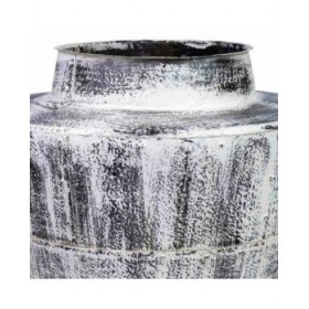 Vaso Alexandra House Living Bianco Legno di mango 50 x 58 x 50 cm