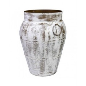 Vaso Alexandra House Living Bianco Legno di mango 45 x 60 x 45 cm