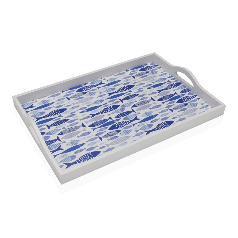 Vassoio Versa Aqua 2 Legno MDF 30 x 5 x 45 cm