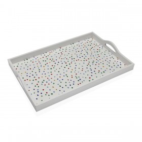 Vassoio Versa Dotty Legno MDF 30 x 5 x 45 cm