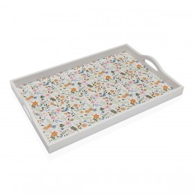 Vassoio Versa Legno MDF 30 x 5 x 45 cm Fiori