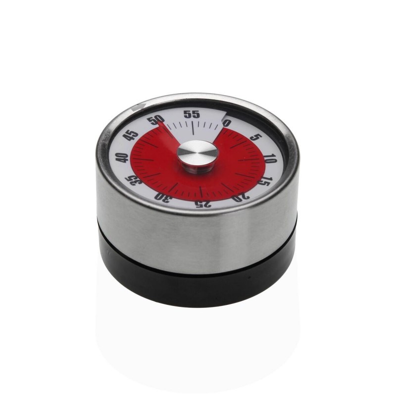 Timer da Cucina Versa 6,5 x 3,5 x 6,5 cm Rosso