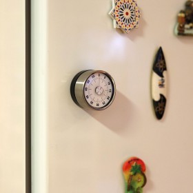 Timer da Cucina Versa 6,5 x 3,5 x 6,5 cm Rosso