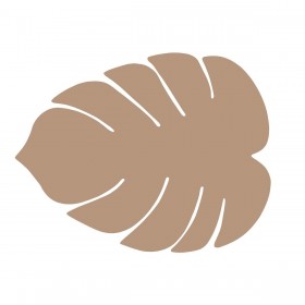 Sottopentola Versa Beige Foglio 35 x 44,5 cm
