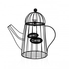 Contenitore per Sistemare le Capsule di Caffè Versa Metallo 25,5 X 26 X 13 CM Teiera
