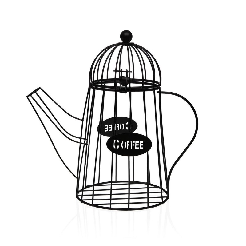 Contenitore per Sistemare le Capsule di Caffè Versa Metallo 25,5 X 26 X 13 CM Teiera