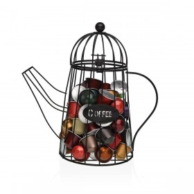 Contenitore per Sistemare le Capsule di Caffè Versa Metallo 25,5 X 26 X 13 CM Teiera