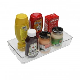 Vassoio Portaposate Versa Trasparente Plastica 30,7 X 5,8 X 15,3 CM
