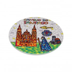 Sottopentola Versa Santiago de compostela Sughero Ceramica 20 X 0,6 X 20 CM