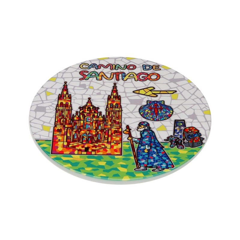 Sottopentola Versa Santiago de compostela Sughero Ceramica 20 X 0,6 X 20 CM