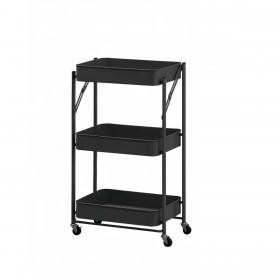 Carrello per Verdure Versa Nero Metallo