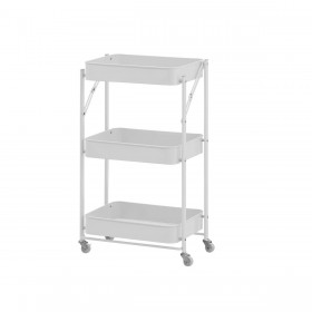 Carrello per Verdure Versa Bianco Metallo