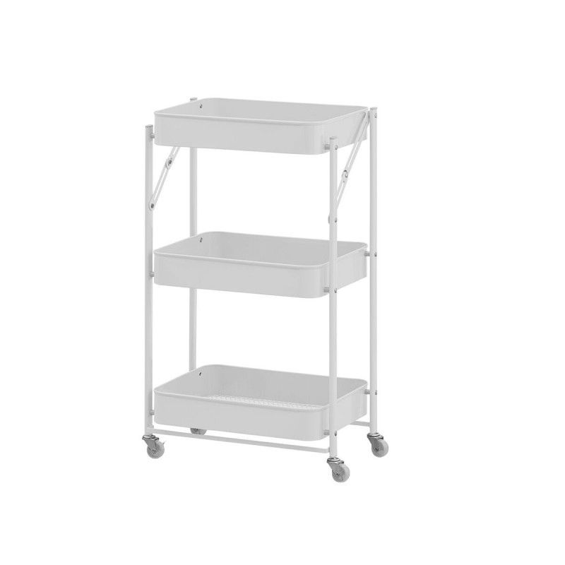Carrello per Verdure Versa Bianco Metallo