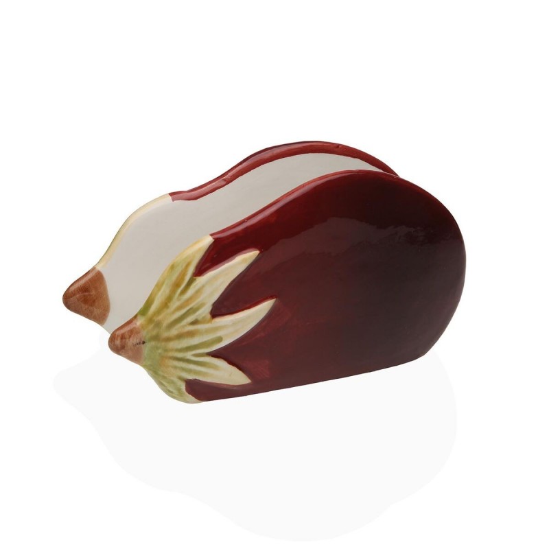 Portatovagliolo Versa Ceramica 8,5 X 15,8 X 5,9 CM Melanzana