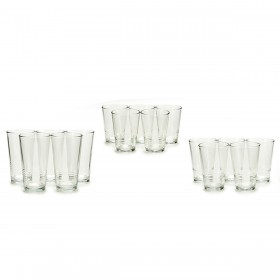 Set di Bicchieri Vivalto S18091/BHA Trasparente Vetro