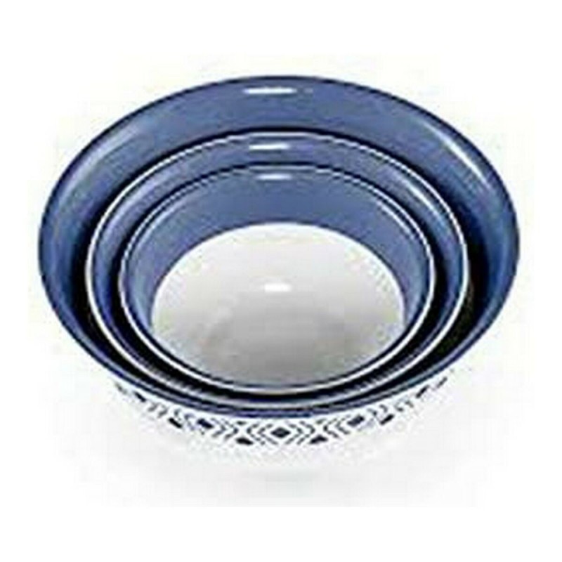 Ciotola Stefanplast 55201 Azzurro Plastica (3 Pezzi)