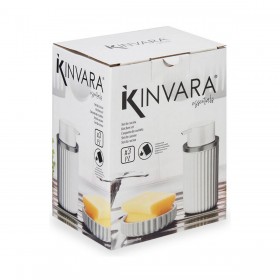 Dispenser di Sapone 2 in 1 per Lavandino Kinvara 3356-2 Plastica