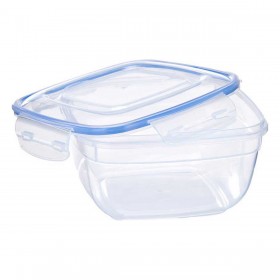 Porta pranzo Leknes 30104 Trasparente polipropilene 1,5 L 17 x 10 x 17 cm