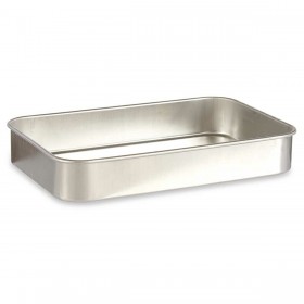 Pentola per arrosto Kinvara 100152 Argentato Alluminio 23,5 x 6 x 36 cm