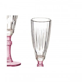Calice da champagne Vivalto PR05720ST3/BHA6 PINK Rosa Cristallo 170 ml (6 Unità)
