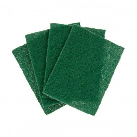 Set di spugne Verde Fibra abrasiva 11,3 X 15,7 X 0,5 cm (22 Unità)
