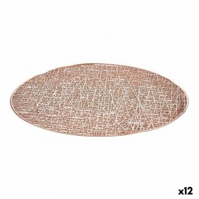 Sottopentola Kinvara Rosa Plastica Ø 38 cm (12 Unità)