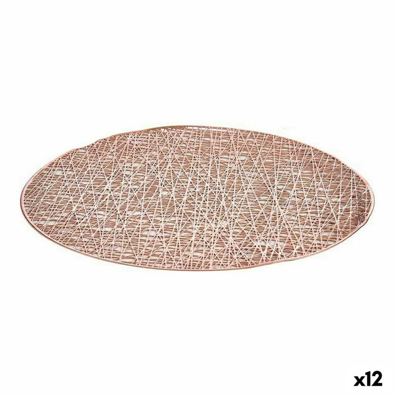 Sottopentola Kinvara Rosa Plastica Ø 38 cm (12 Unità)
