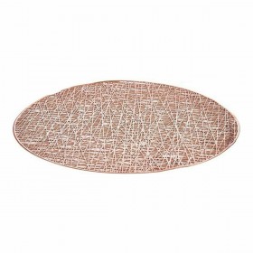 Sottopentola Kinvara Rosa Plastica Ø 38 cm (12 Unità)