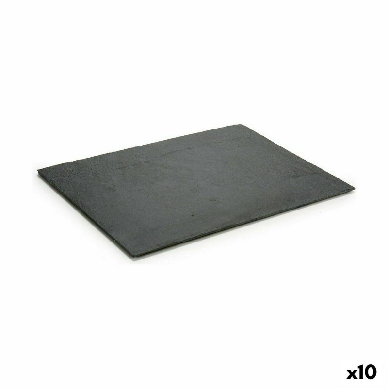 Vassoio per aperitivi Kinvara SJ3040 Nero 40 x 0,5 x 30 cm (10 Unità)