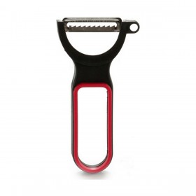 Sbucciatore Kinvara CK98529 Nero Rosso Acciaio Caucciù polipropilene Set (12 Unità)