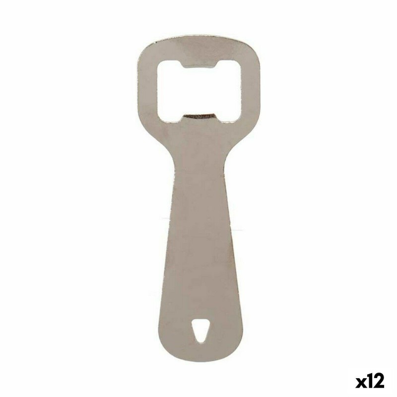 Apribottiglie Kinvara 04325-1 Argentato Acciaio inossidabile 11 x 4 x 0,5 cm (12 Unità)