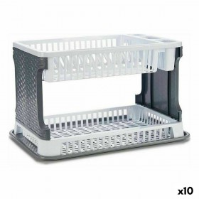 Scolapiatti da Lavandino Kinvara TP7071-1 Bianco 44,5 x 30,3 x 27 cm (10 Unità)