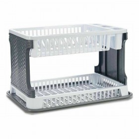 Scolapiatti da Lavandino Kinvara TP7071-1 Bianco 44,5 x 30,3 x 27 cm (10 Unità)