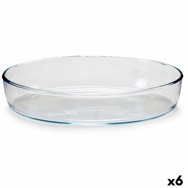 Teglia da Cucina Pasabahce Borcam Ovalada 2,3 L 22 x 6 x 30,5 cm (6 Unità)