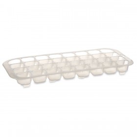 Formina per Cubetti di Ghiaccio Leknes CN12063-1 Trasparente polistirene 15,5 x 3 x 33 cm (12 Unità)