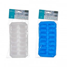 Formina per Cubetti di Ghiaccio Leknes CH19582A Azzurro Caucciù 11,2 x 22 x 3 cm (12 Unità)