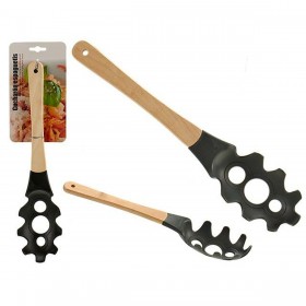 Cucchiaio per Servire la Pasta Nylon Legno 5 x 34,5 x 7,5 cm (12 Unità)