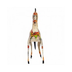 Statua Decorativa Alexandra House Living Legno di mango Cavallo 7 x 24 x 22 cm