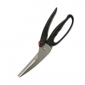 Forbici da Cucina Kinvara CW14031 Nero Acciaio Plastica 24,5 x 2 x 7,5 cm (12 Unità)