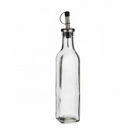 Set olio e aceto Vivalto WJ7069-M Trasparente Metallo Vetro Cristallo Plastica 300 ml (24 Unità)