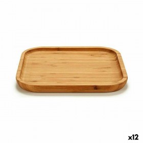 Vassoio per aperitivi Kinvara JWKW-3710 Marrone Quadrato 20 x 1,5 x 20 cm (12 Unità)