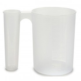 Caraffa Dosatrice 1,2 L Plastica Doppia (24 Unità)