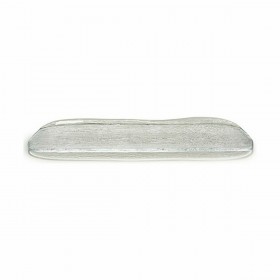 Teglia da Cucina Vivalto Oasis Trasparente Vetro 18 x 2 x 47 cm (4 Unità)