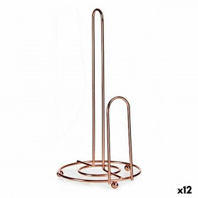 Portarotolo da Cucina Kinvara CN-W3803 Rame Acciaio 15,5 x 32 x 16 cm (12 Unità)