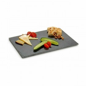 Vassoio per aperitivi Kinvara 551562 Nero 30 x 0,5 x 20 cm (24 Unità)