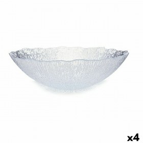 Insalatiera Vivalto Rio Trasparente Cristallo 30,5 x 8,6 x 30,5 cm (4 Unità)