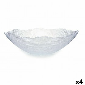 Insalatiera Vivalto Infinity Trasparente Cristallo 31 x 8,3 x 31 cm (4 Unità)